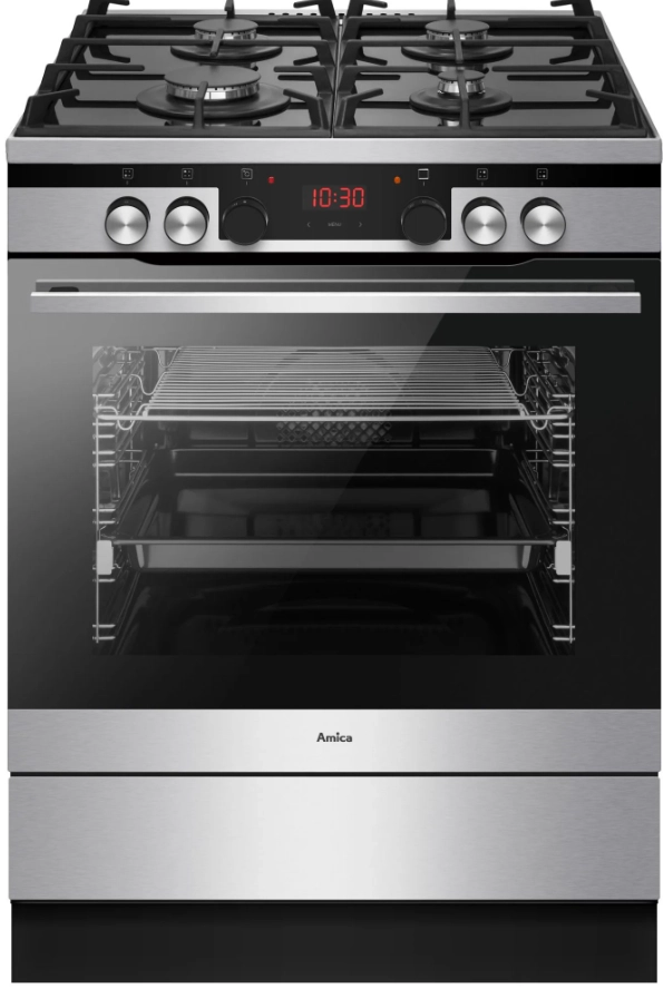 Kuchnia gazowo-elektryczna Amica 6226GcES3.43ZpTsKDpA(Xx) PIZZA