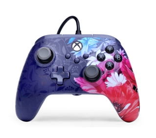 PowerA Advantage Plus Wired Controller Night Blossom do Xbox Series X/S, Xbox One, PC Przewodowy