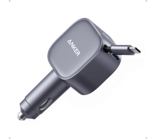 Anker Nano (A2738HA2) 75W Wbudowany kabel, USB-C Szara