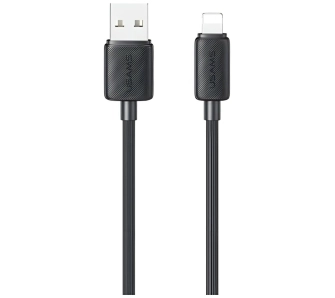 Kabel USAMS KY Series 2.4A USB-A do Lightning 1m Czarny