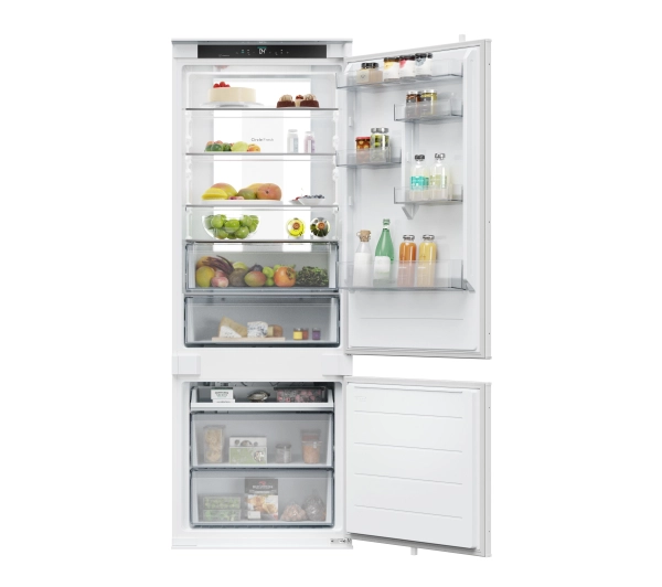Lodówki do zabudowy - Candy CNBQT5719DW Panorama Light Total No Frost Circle Fresh Szuflada Humidity Zone Kompresor inwerterowy