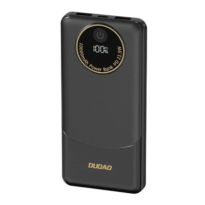 Powerbank Dudao K12 10000mAh PD 22.5W Czarny