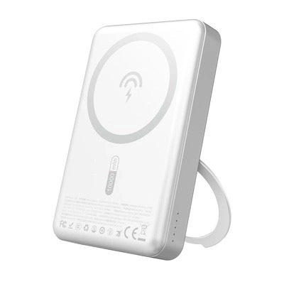 Powerbank Dudao K28 10000mAh MagSafe 20W Srebrny