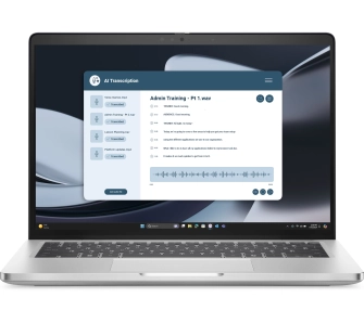 Laptop biznesowy Dell Pro 14 Plus PB14255 14" Ryzen AI 7 Pro 350 32GB RAM 1TB Dysk SSD Win11 Pro Srebrny Funkcje AI