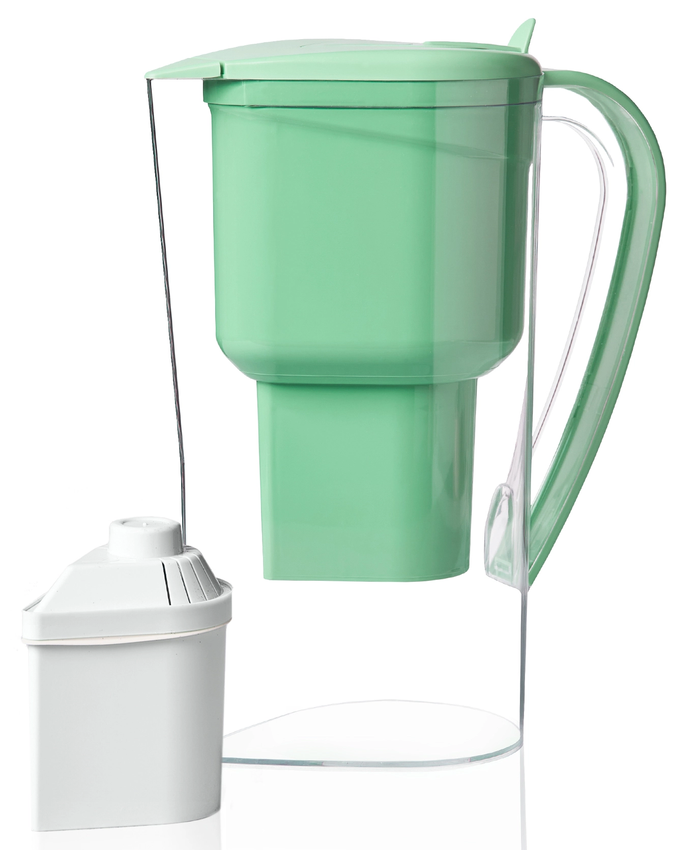 Dzbanek filtrujący Alkanatur Drops 1 wkład Zielony