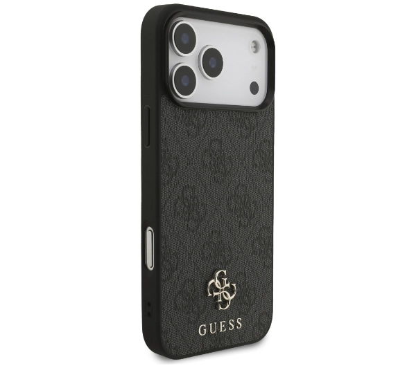 Guess 4G Small Classic Logo MagSafe do iPhone 17 Pro Max czarny