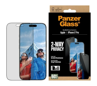 PanzerGlass prywatyzujące Ultra-Wide Fit EasyAligner do iPhone 17 Pro