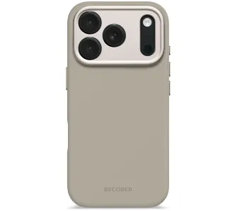 Etui Decoded Silicone MagSafe do iPhone 17 Pro Beżowy