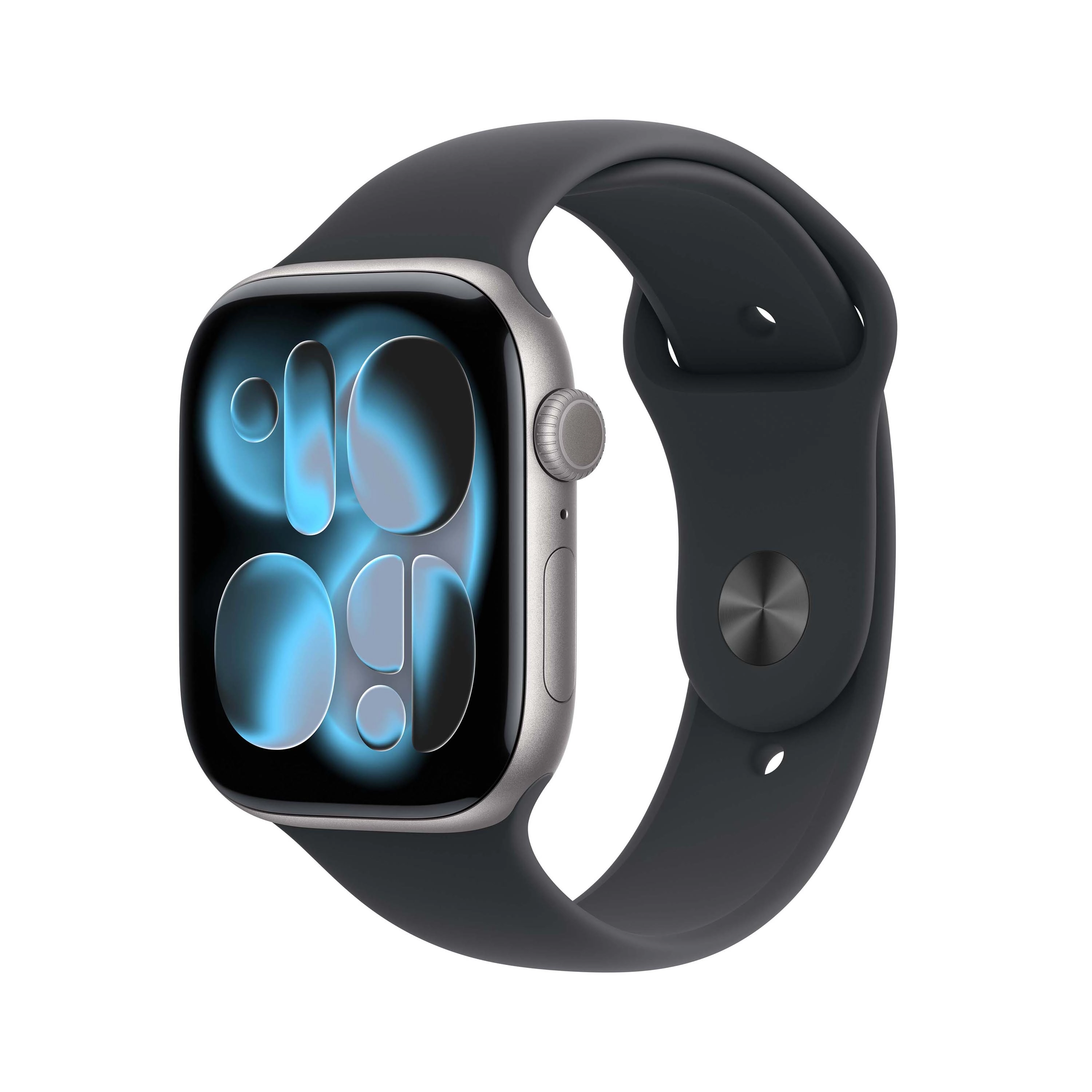 Apple Watch Series 11 GPS + Cellular 42mm z aluminium Gwiezdna szarość Pasek sportowy Czarny S/M