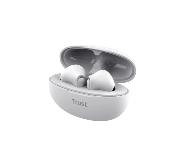 Trust Yavi ENC Douszne Bluetooth Biały - ⚡ BESTSELLERY ⚡