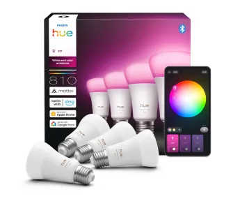 Żarówka LED Philips Hue White and Colour Ambiance A60 E27 4szt.