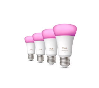 Philips Hue White and Colour Ambiance A60 E27 4szt. - Kup na Raty - RRSO 0%