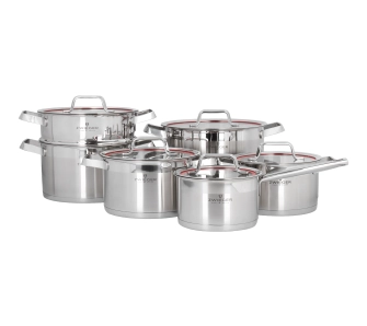 Zestaw garnków Zwieger Klassiker Indukcja Stal nierdzewna 11 elementów