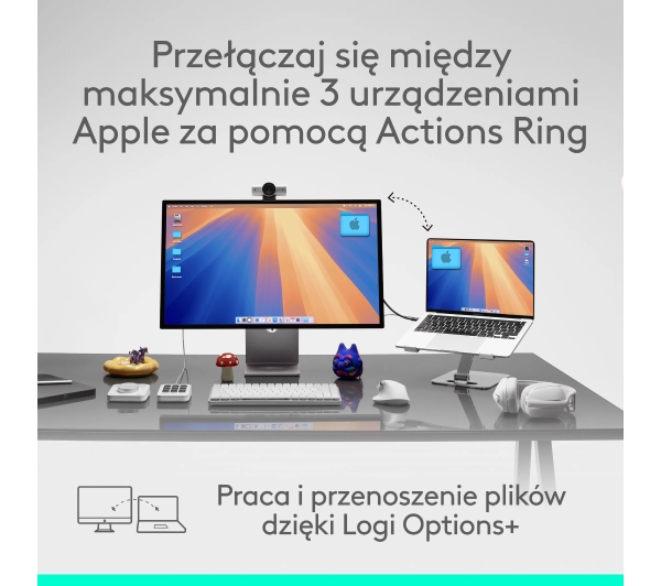 Logitech MX Master 4 dla Mac Czarny - Kup na Raty - RRSO 0%