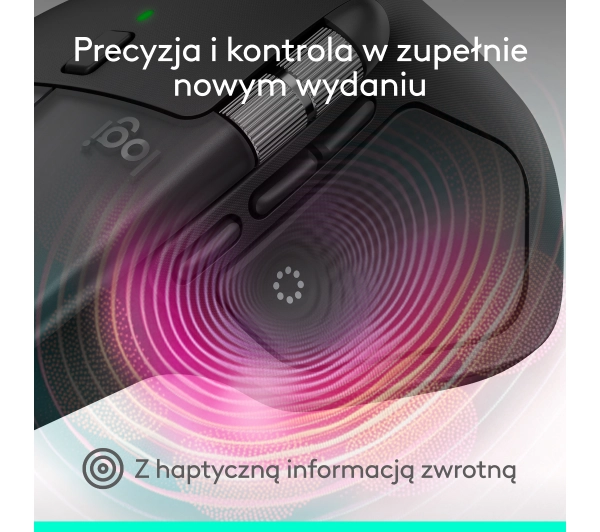 Logitech MX Master 4 dla Mac Czarny - Kup na Raty - RRSO 0%