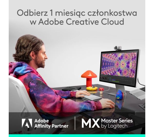 Logitech MX Master 4 dla Mac Czarny - Kup na Raty - RRSO 0%