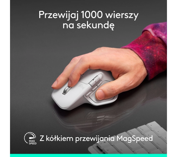 Logitech MX Master 4 dla Mac Czarny - Kup na Raty - RRSO 0%