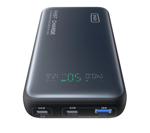 INIU P64-P1 Leopard Power 25000mAh 140W Granatowy - ⚡ EURO HIT CENOWY! ⚡ - Kup na Raty - RRSO 0%