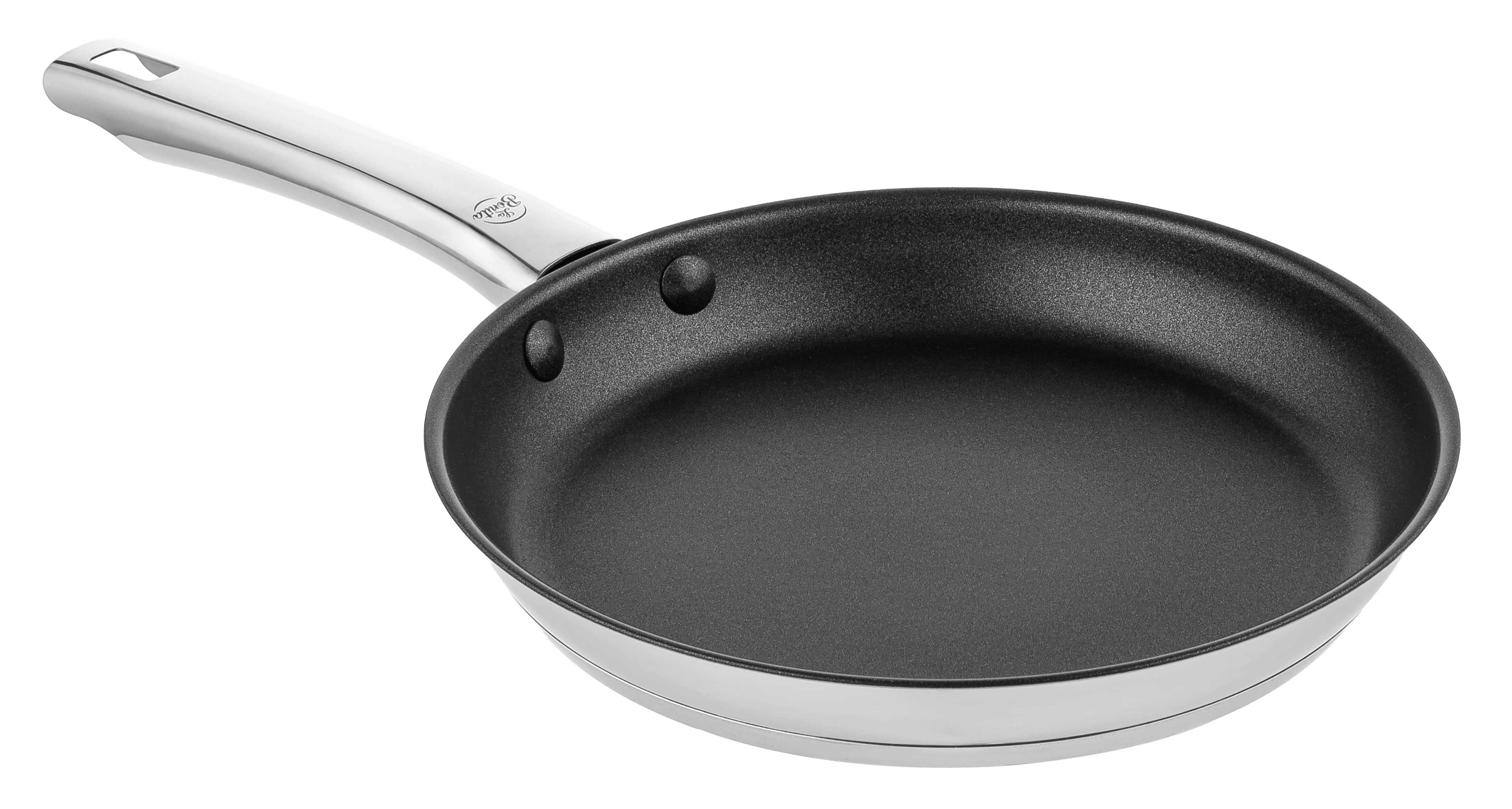 Patelnia La Bonita LB22PN001 22cm ze stali nierdzewnej