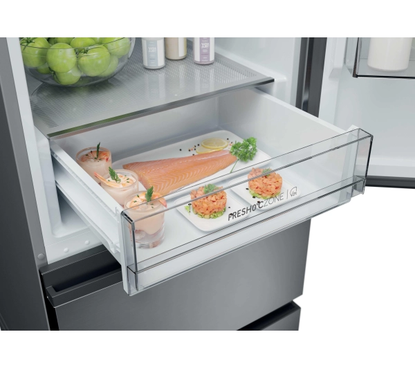 Haier HTR3618CNMG No Frost 185cm Zdalne sterowanie Inox - Kup na Raty - RRSO 0%