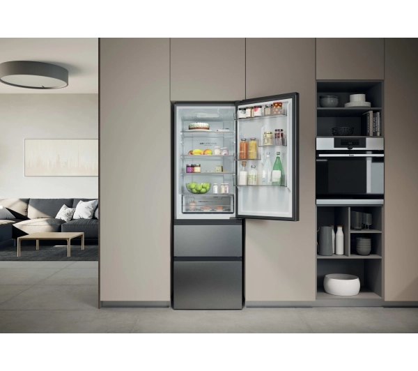 Haier HTR3618CNMG No Frost 185cm Zdalne sterowanie Inox - Kup na Raty - RRSO 0%