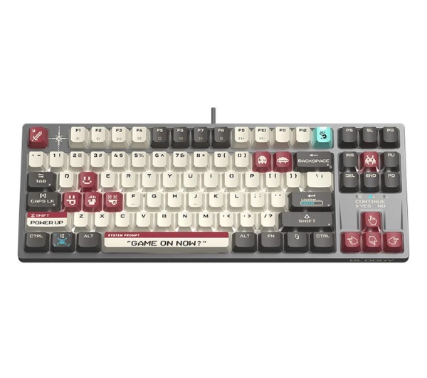 A4tech Bloody S87 Pixels Red BLMS RED Plus Szary