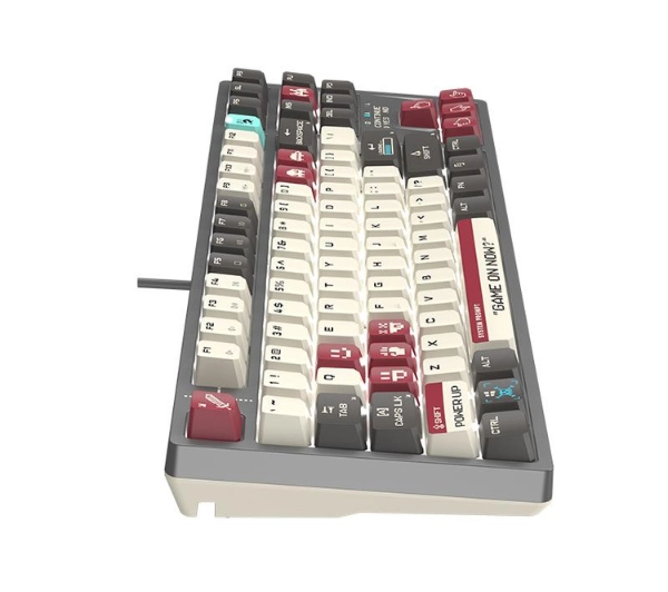 A4tech Bloody S87 Pixels Red BLMS RED Plus Szary