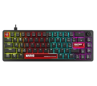 Klawiatura mechaniczna Marvo Arma 67 Czarny
