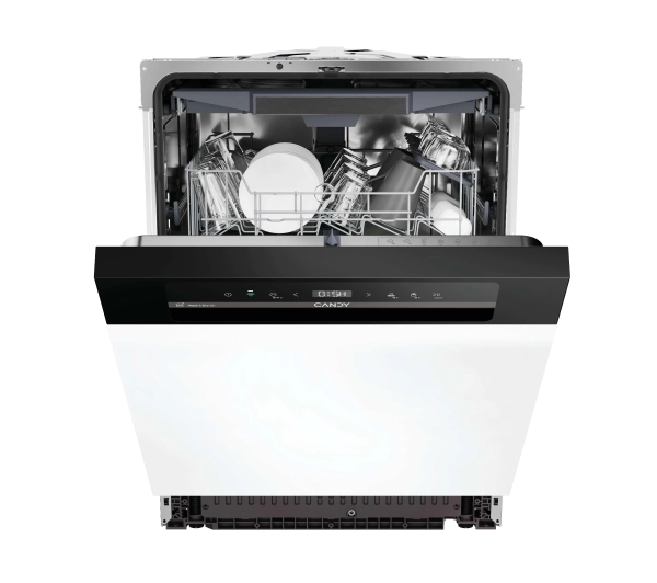 Zmywarki do zabudowy - Candy RapidO CH 5B3F1B Maxi Tub 59,7cm Total Waterblock Szuflada na sztućce Zdalne sterowanie