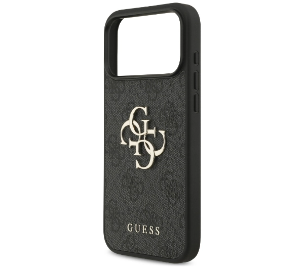 Guess 4G Big Logo do iPhone 17 Pro Max Czarny