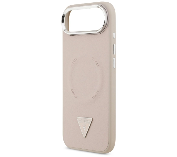 Guess Triangle Logo MagSafe do iPhone Air Różowy