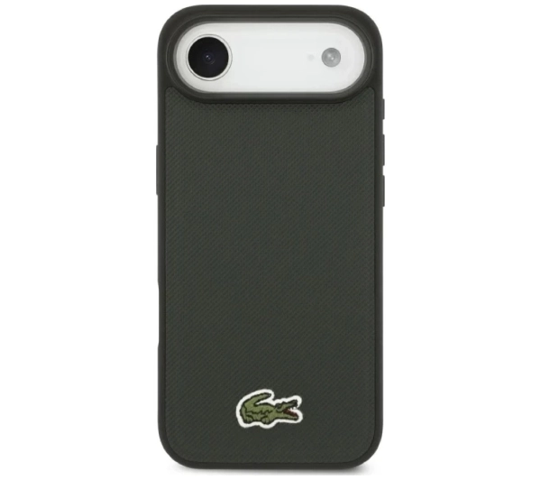 Lacoste Iconic Petit Pique Woven Logo MagSafe do iPhone Air sinople