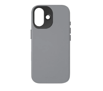 Etui Yaxo Leather Gear Slim Case MagSafe do iPhone 17 Szary