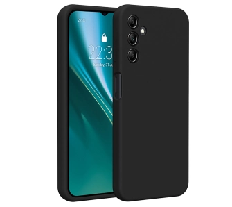 Etui Etteri Silicone Case do Galaxy A14 Czarny