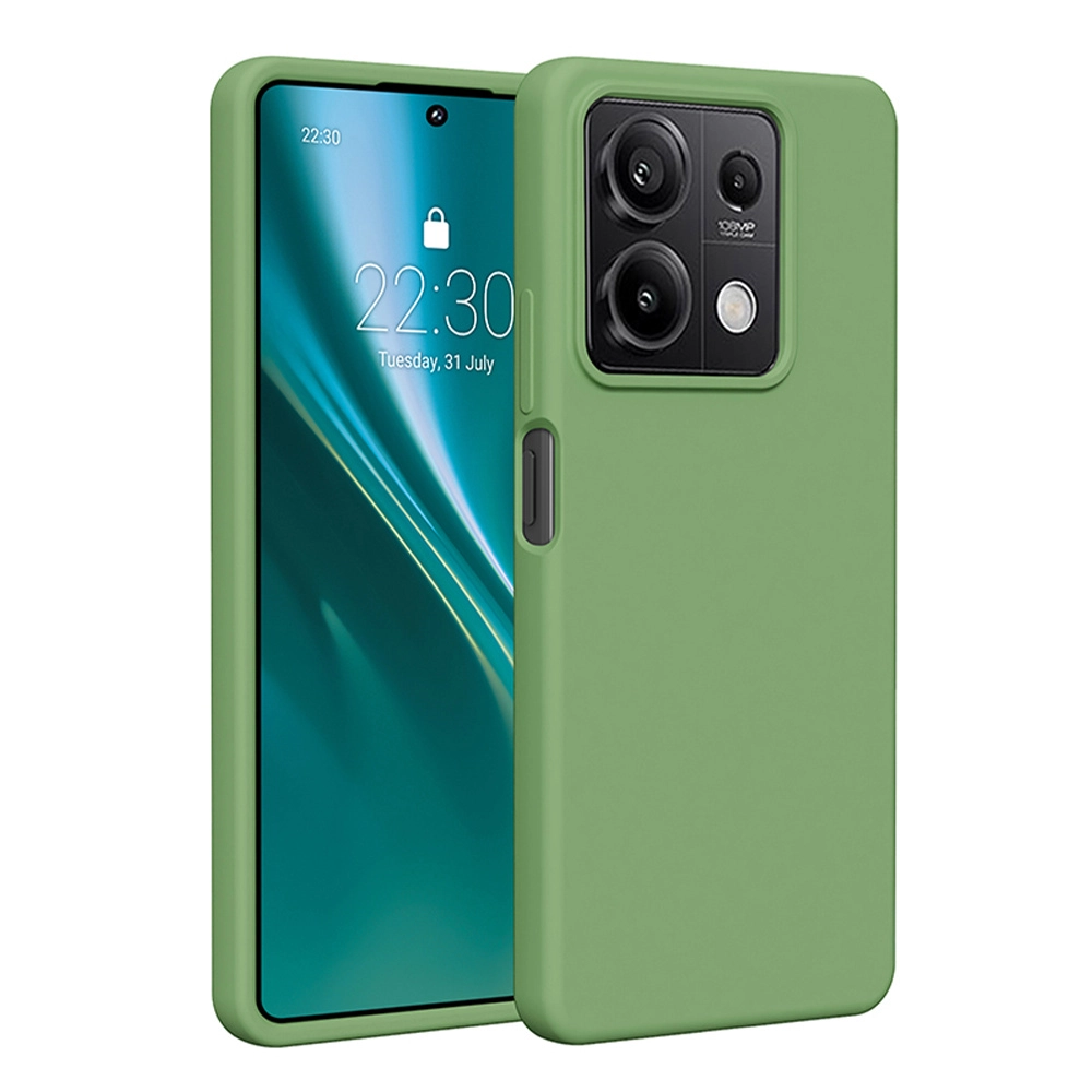 Etui Etteri Silicone Case do Xiami Redmi Note 13 5G Zielony