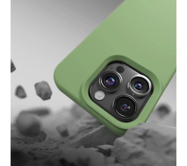 Etteri Silicone Case do iPhone 15 Pro Zielony