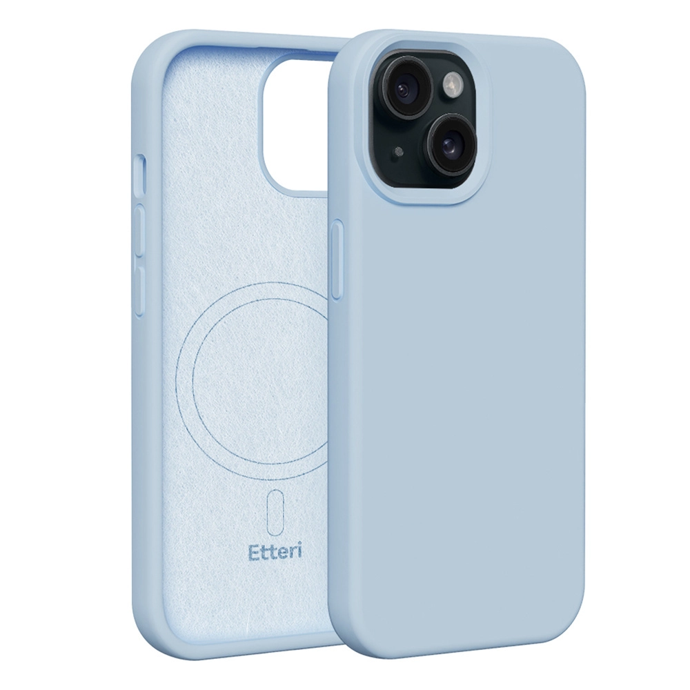 Etui Etteri Silicone Case do iPhone 15 Niebieski
