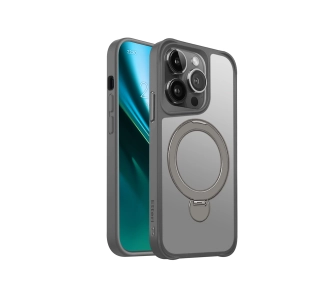 Etui Etteri Matt Mag Ring do iPhone 16 Pro Szary