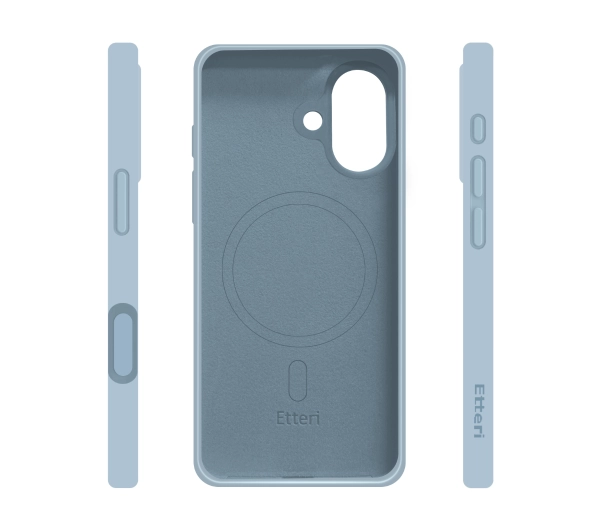 Etteri Silicone Case do iPhone 17 Niebieski