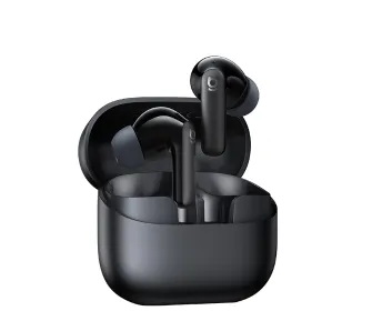 Słuchawki bezprzewodowe Baseus Bass BP1 NC Doknałowe Bluetooth 6.0 Czarny