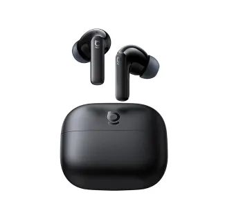 Słuchawki bezprzewodowe Baseus Bass BP1 NC Doknałowe Bluetooth 6.0 Czarny