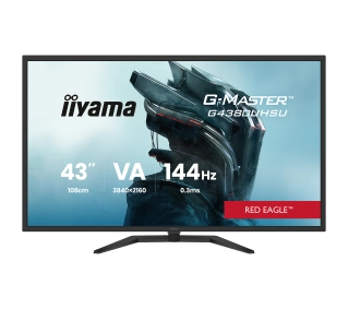 iiyama G-Master Red Eagle G4380UHSU-B2 43" 4K VA 144Hz 0,3ms MPRT Gamingowy - Kup na Raty - RRSO 0%