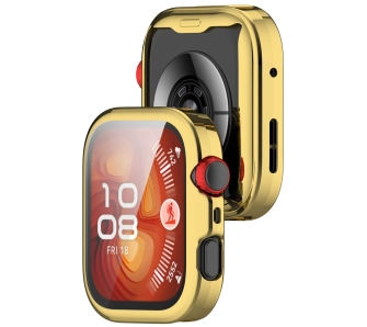 Nakładka na tarczę Bizon Felipe do Huawei Watch Fit 4 złoty