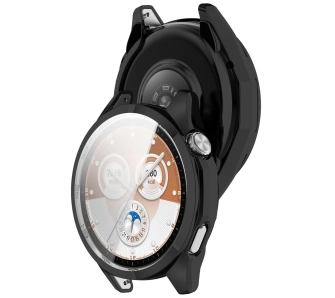 Nakładka na tarczę Bizon Felipe do Huawei Watch GT6 46 mm czarny