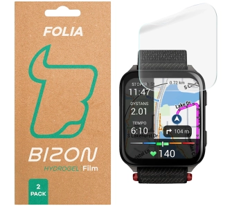 Folia ochronna Bizon matowa Film Sun do Hydrogel Duo Garmin Venu X1 - 2 sztuki