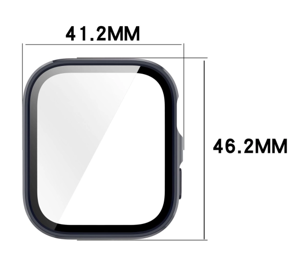 Bizon ze szkłem do Huawei Watch Fit 4 niebieski