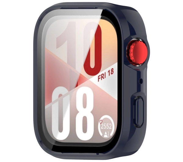 Bizon ze szkłem do Huawei Watch Fit 4 niebieski