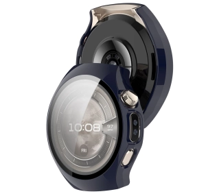 Bizon ze szkłem do Huawei Watch 5 42 mm niebieski