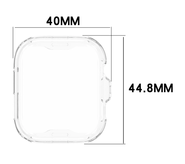 Bizon Felipe do Huawei Watch Fit 4 przezroczysty
