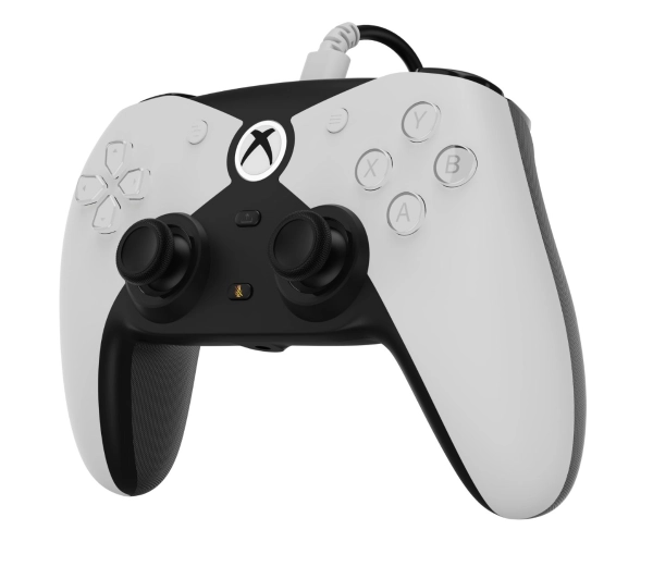 Hyperkin The Competitor do Xbox, PC Przewodowy Biało-czarny